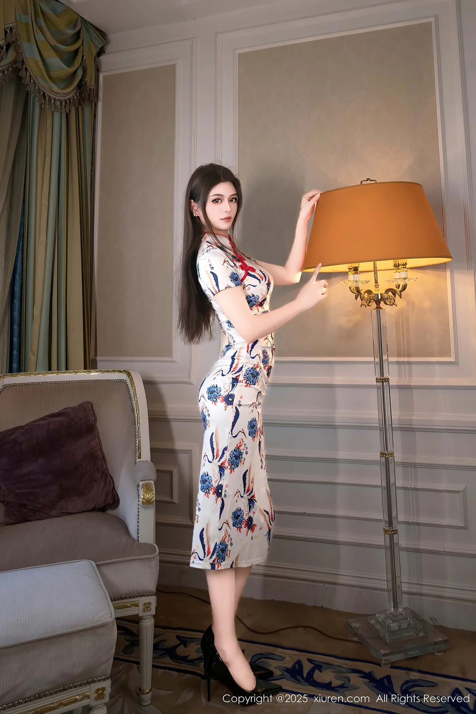 秀人网 - 灿宝 旗袍捆绑 [97P-1.08GB] tg@simisebaisi 【丝足阁】010.webp